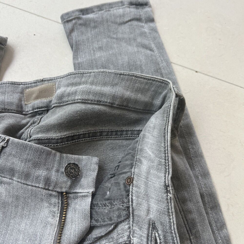MOTHER Jeans The Looker Pop! Jeans Women's Size 24x31 Battleground Gray Skinny - Picture 4 of 9